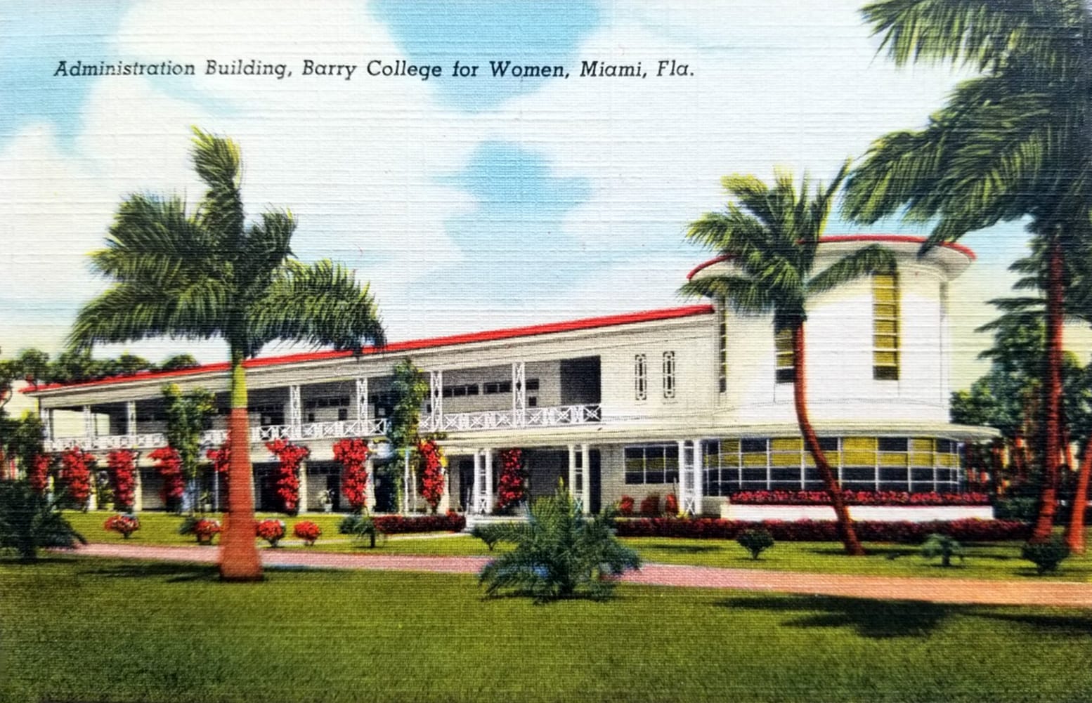 Miami - Administration Building, Barry College for Women (photograph from the Wikimedia Commons category Barry University)