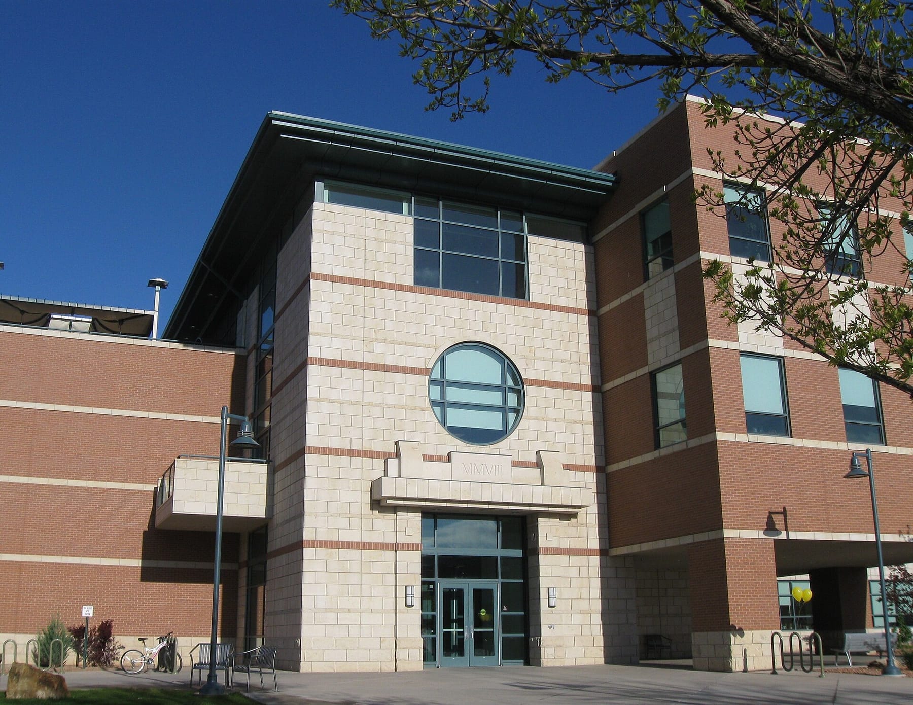 Academic Classroom Building, Mesa State College (April 30, 2011) (photograph from the Wikimedia Commons category Colorado Mesa University)