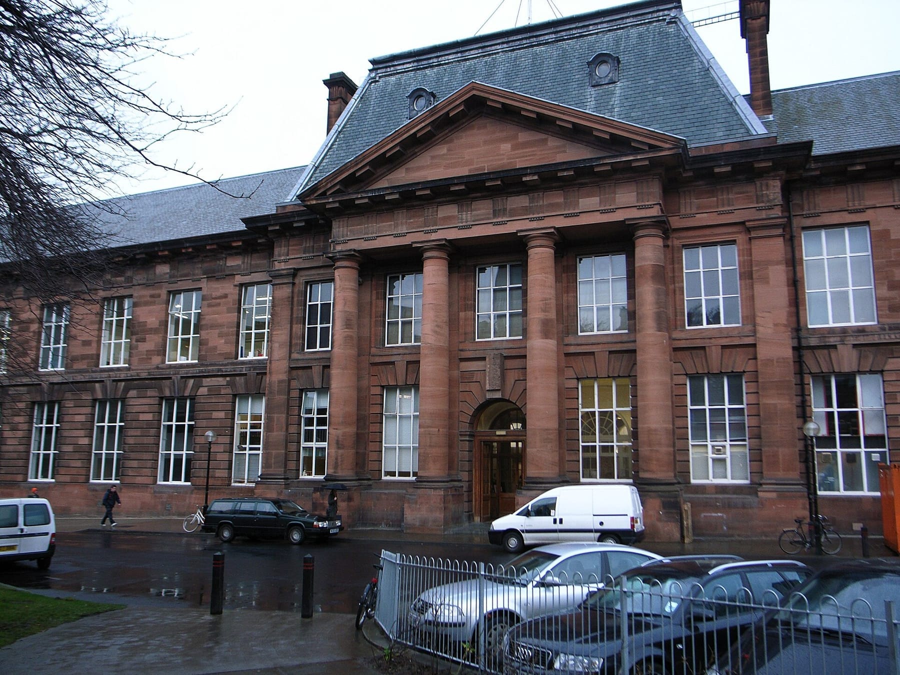 Edinburgh College of Art Main Entrance (photograph from the Wikimedia Commons category Edinburgh College of Art)