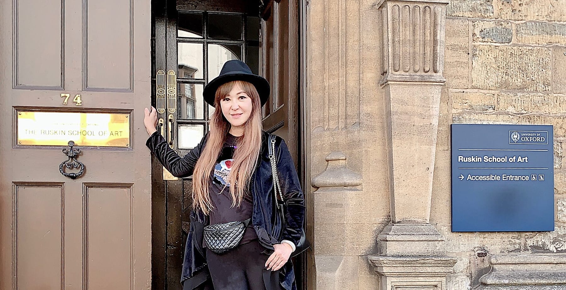 Fu Mei Chang at the Ruskin School of Art (photograph from the Wikimedia Commons category Ruskin School of Art)