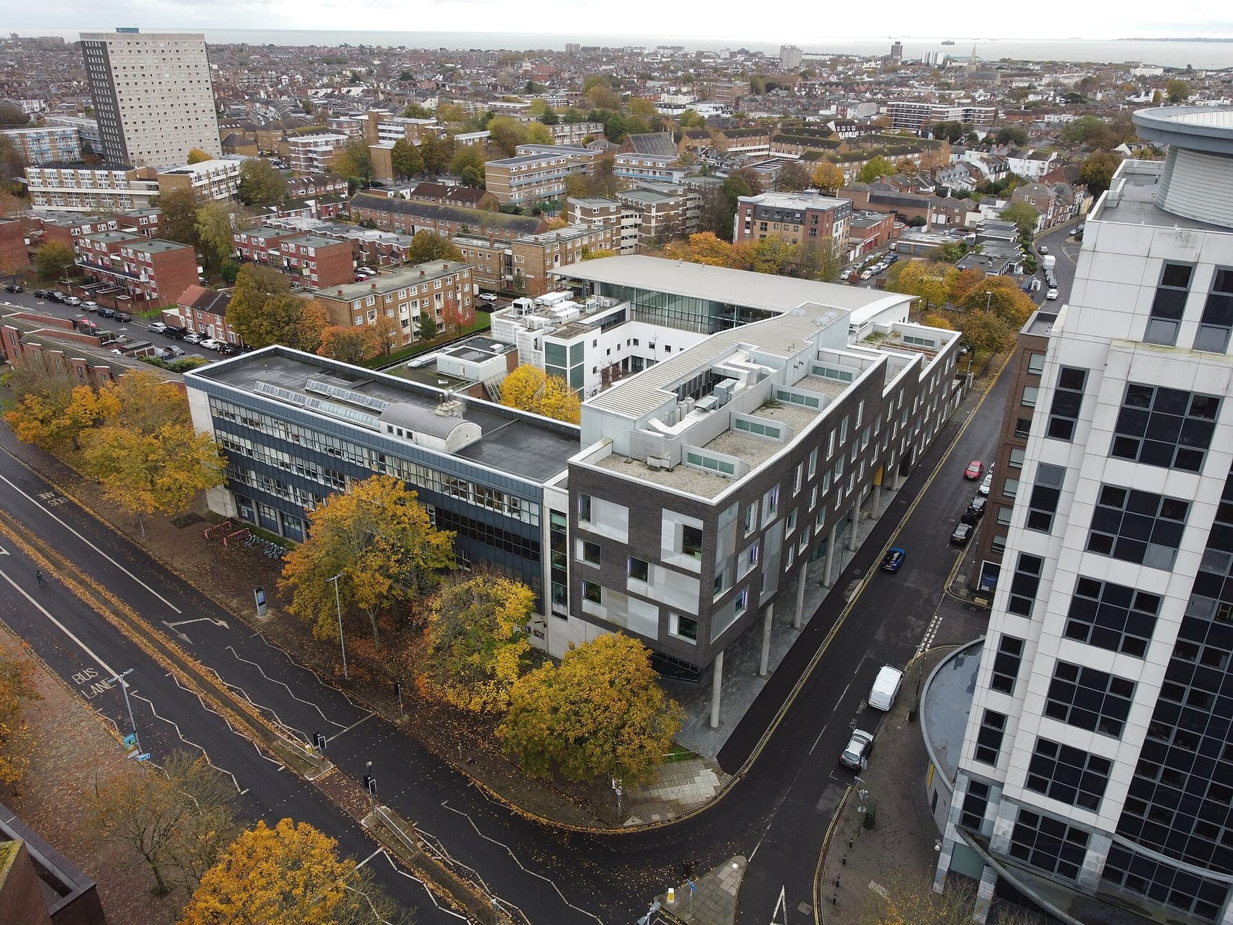 Eldon Building, University of Portsmouth (photograph from the Wikimedia Commons category University of Portsmouth)