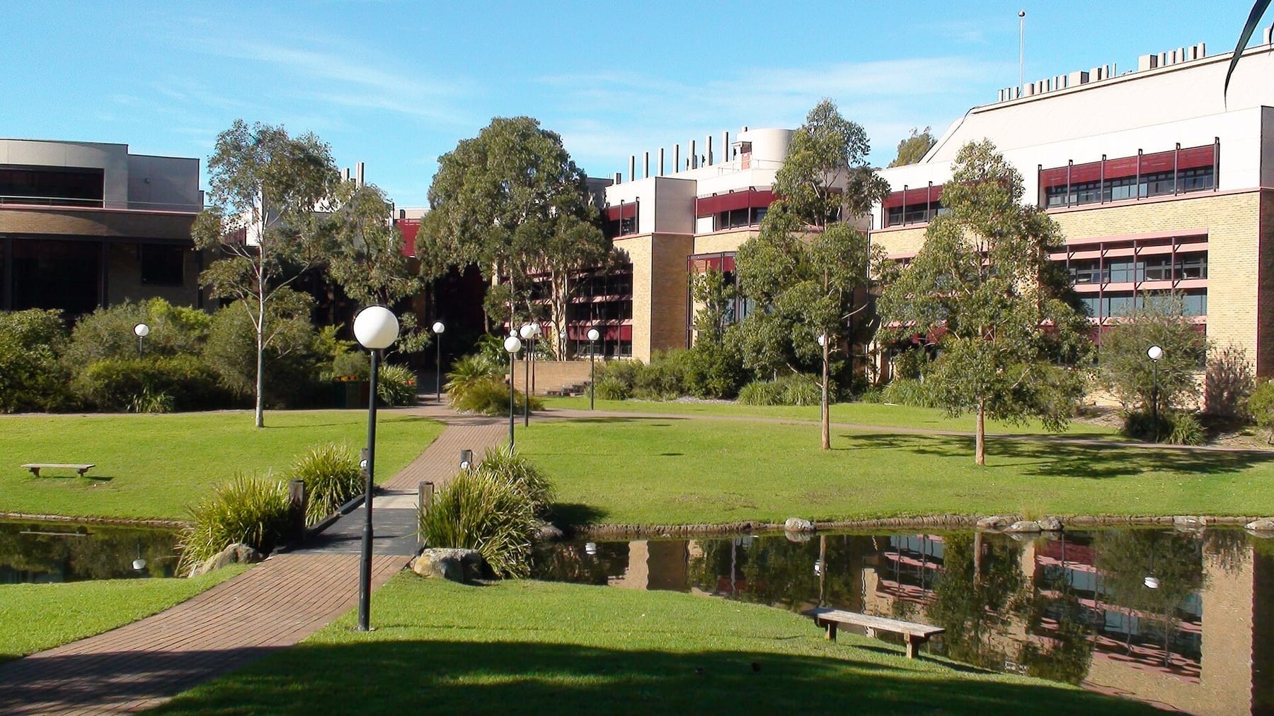 Uni of Wollongong Science buildings (photograph from the Wikimedia Commons category University of Wollongong)